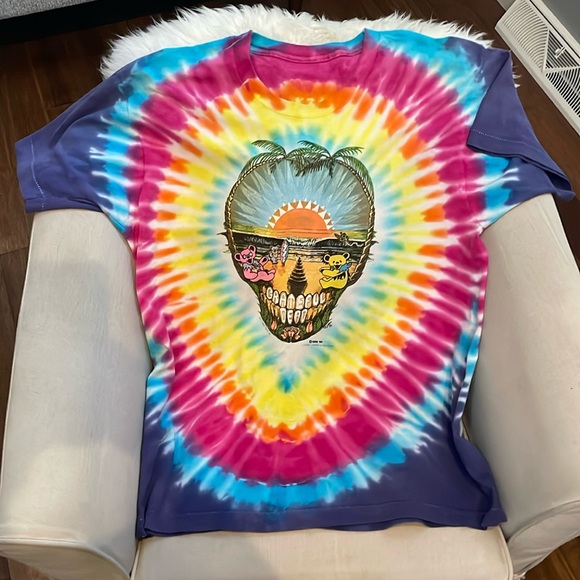 Grateful Dead Spring Tour ‘91 Tie Dye T-Shirt - Picture 1 of 12